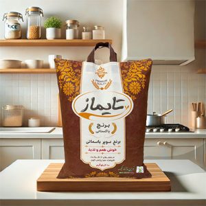 طراحی روی کیسه برنج